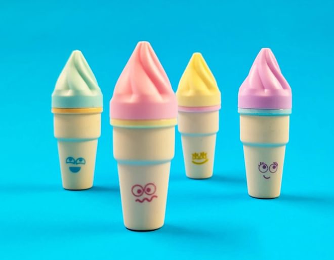 Ice Cream Shaped Highlighters