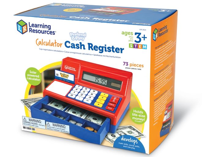 Calculator Cash Register Box