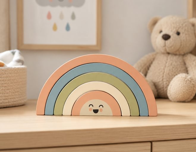 Rainbow Stacking Toy