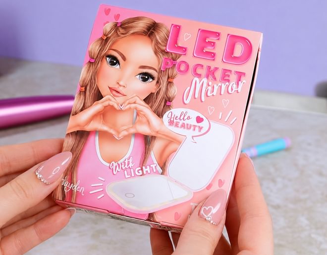 Top Model LED Pocket Mirror