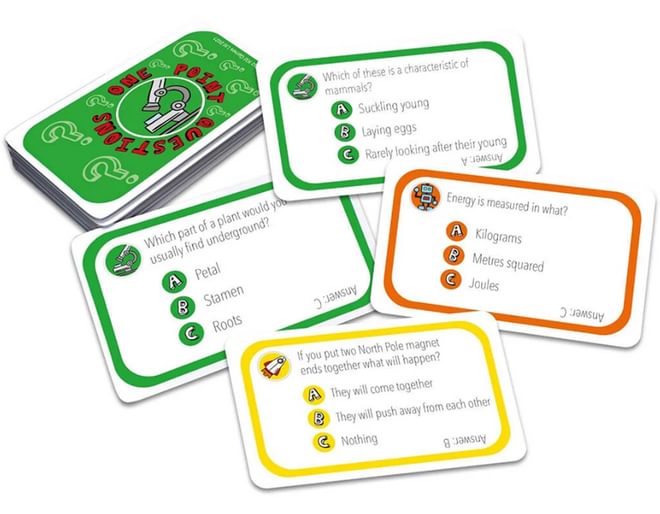 Go Genius Science Game Cards