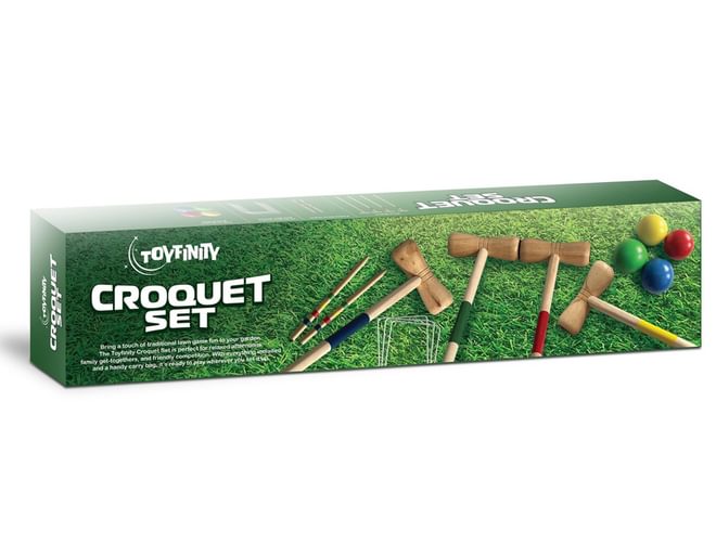 Wooden Croquet Set