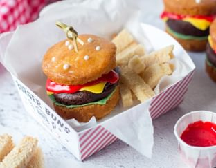 Burger & Chip Cupcakes & Craft Kit