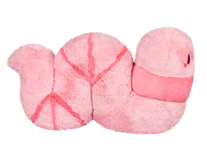 cuddly worm soft toy