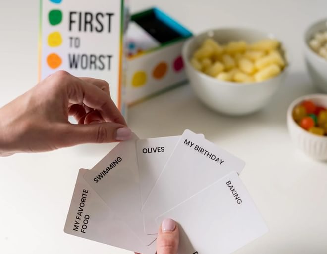 First to Worst Party Game