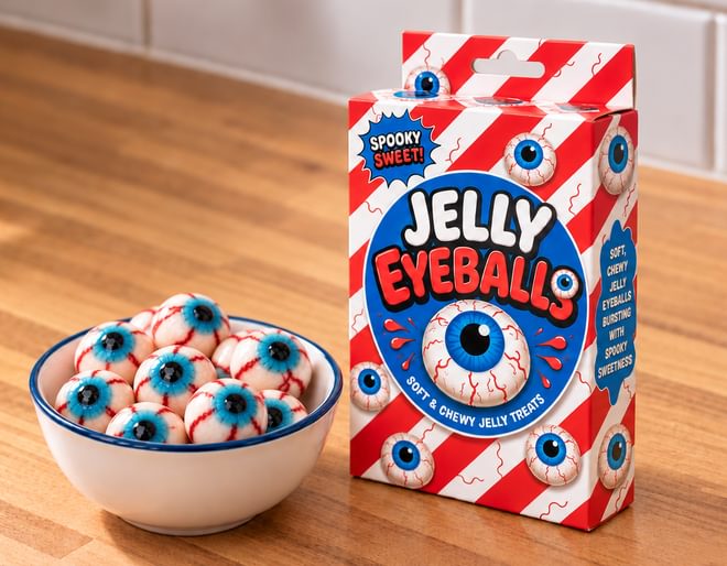 Fruit Flavour Jelly Eyeballs
