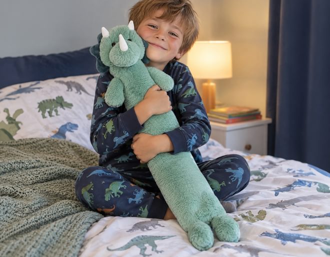 Dinosaur Long Hot Water Bottle