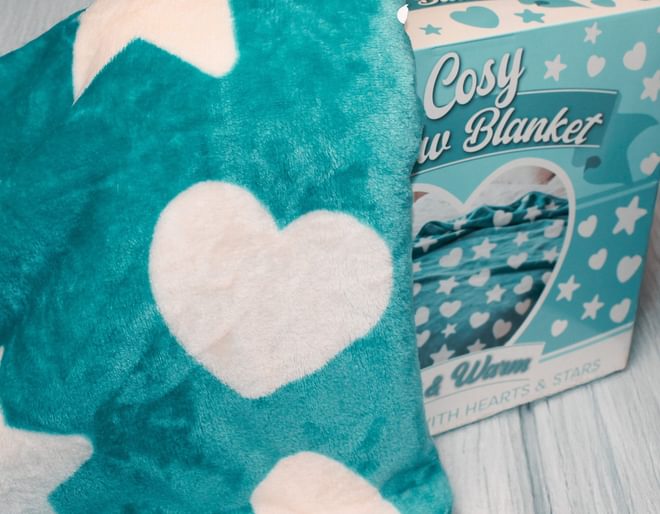 Teal Fleece blanket