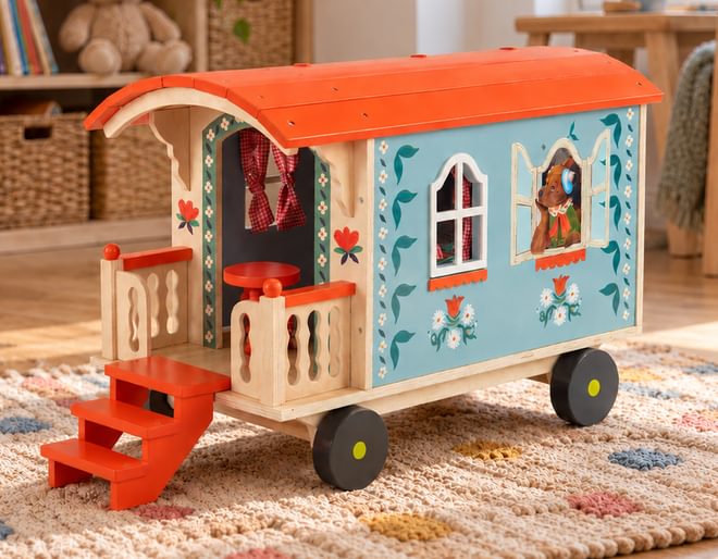 Wooden Caravan