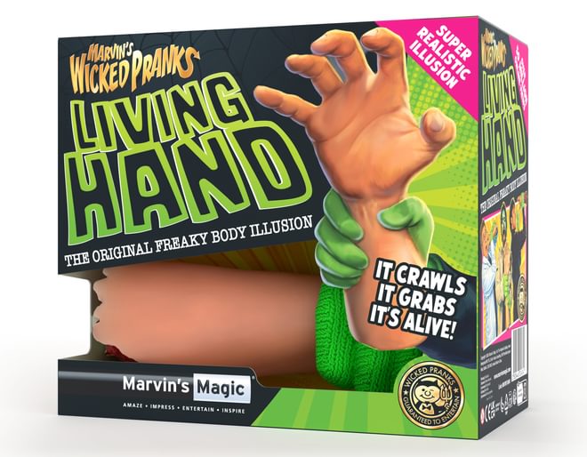 Marvin's Magic Living Hand Illusion