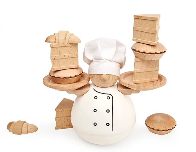 Wooden Balance The Baker Game