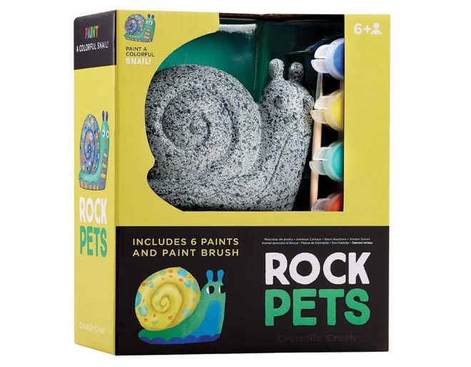 Rock Pets Snail Painting Set