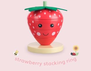 Strawberry Stacking Ring