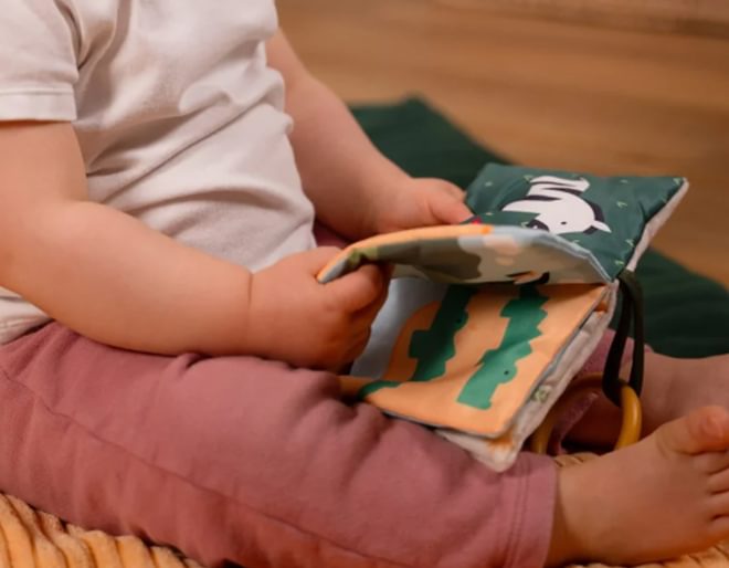Jungle Baby Gift Box Cloth Book