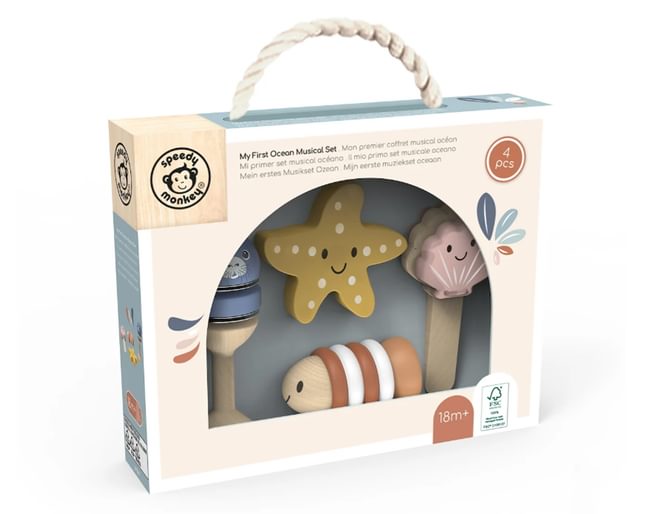 Wooden Ocean Musical Set