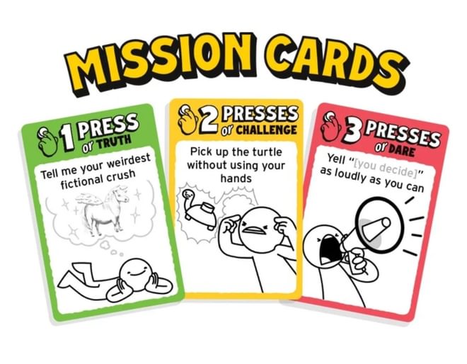 Mine Turtle Game Cards