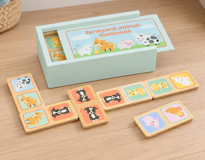 Farmyard Animal Dominoes
