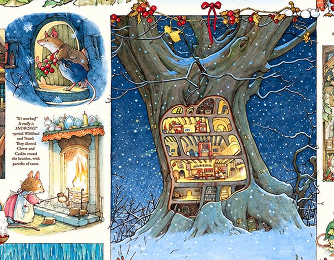 Brambly Hedge Winter Story Puzzle