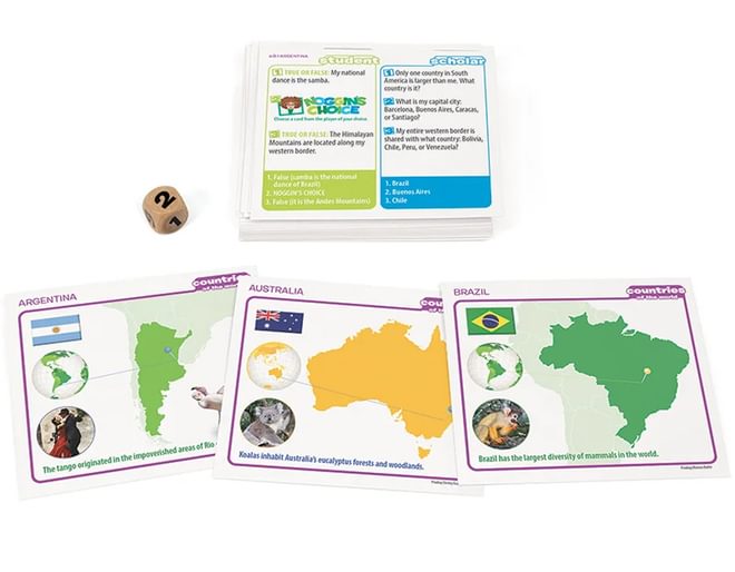 Prof Noggin Countries Of The World Game