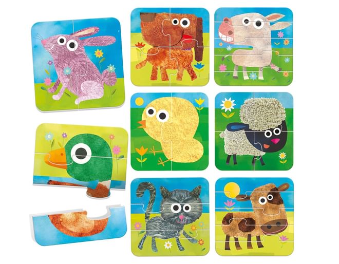 Progressive Puzzle For Children