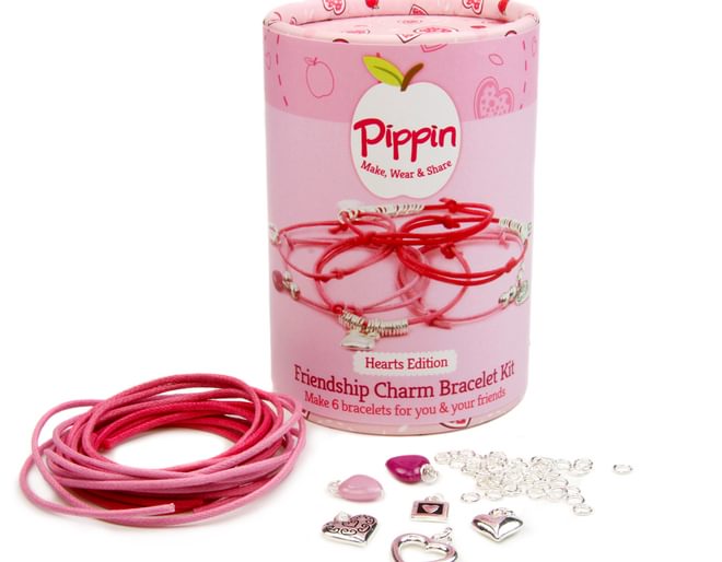 Friendship Charm Bracelet Kit Hearts