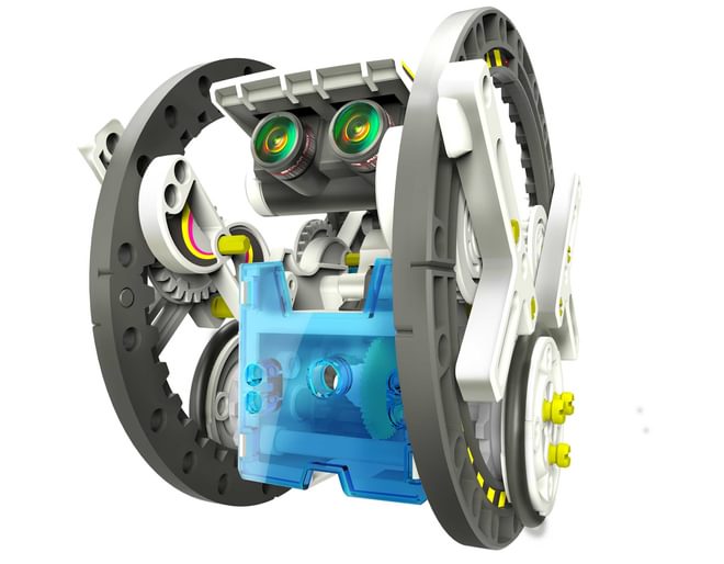 14 in 1 Solar Robot Kit Close Up